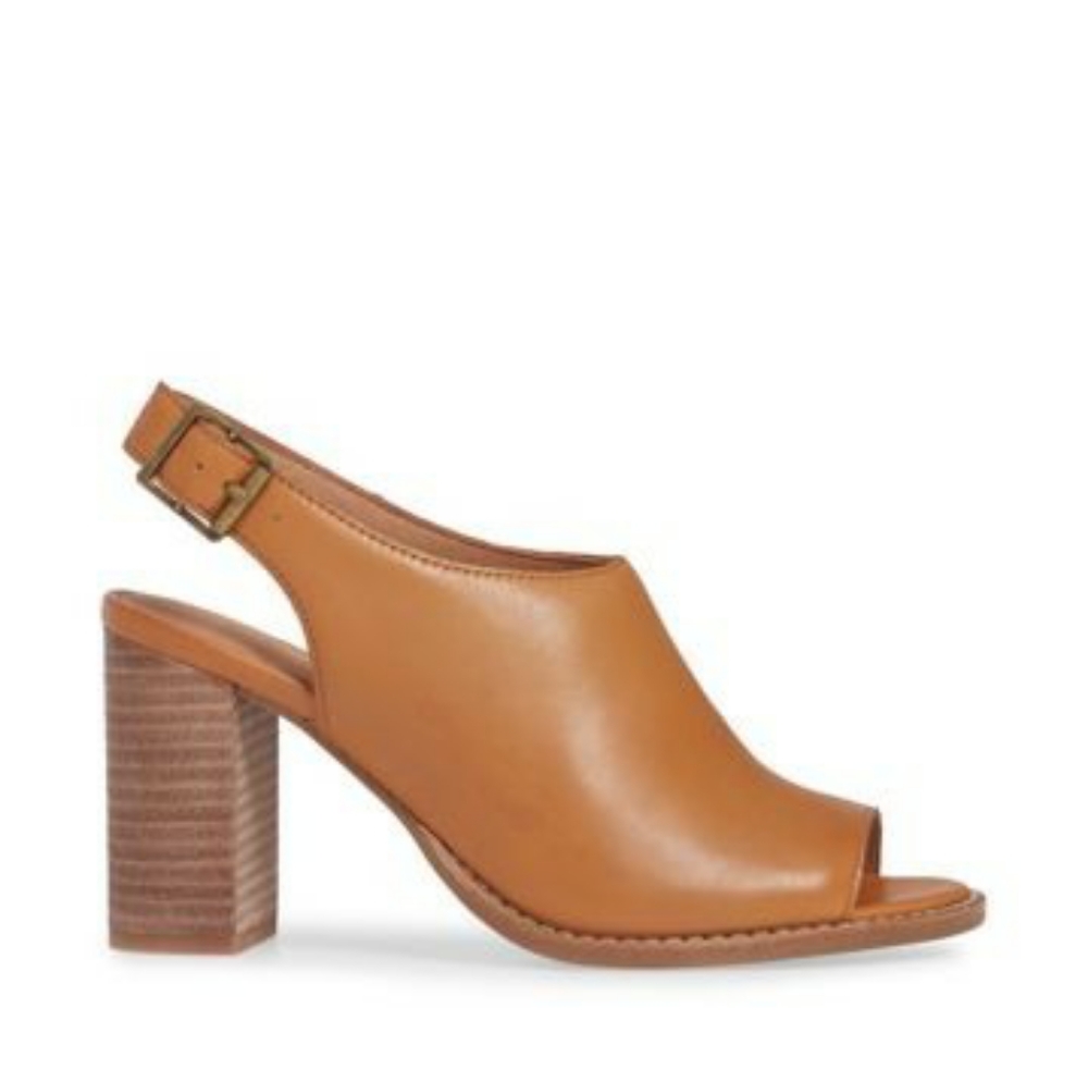 Madewell Cary Sandal Slingback Leather Heels 8 NWT